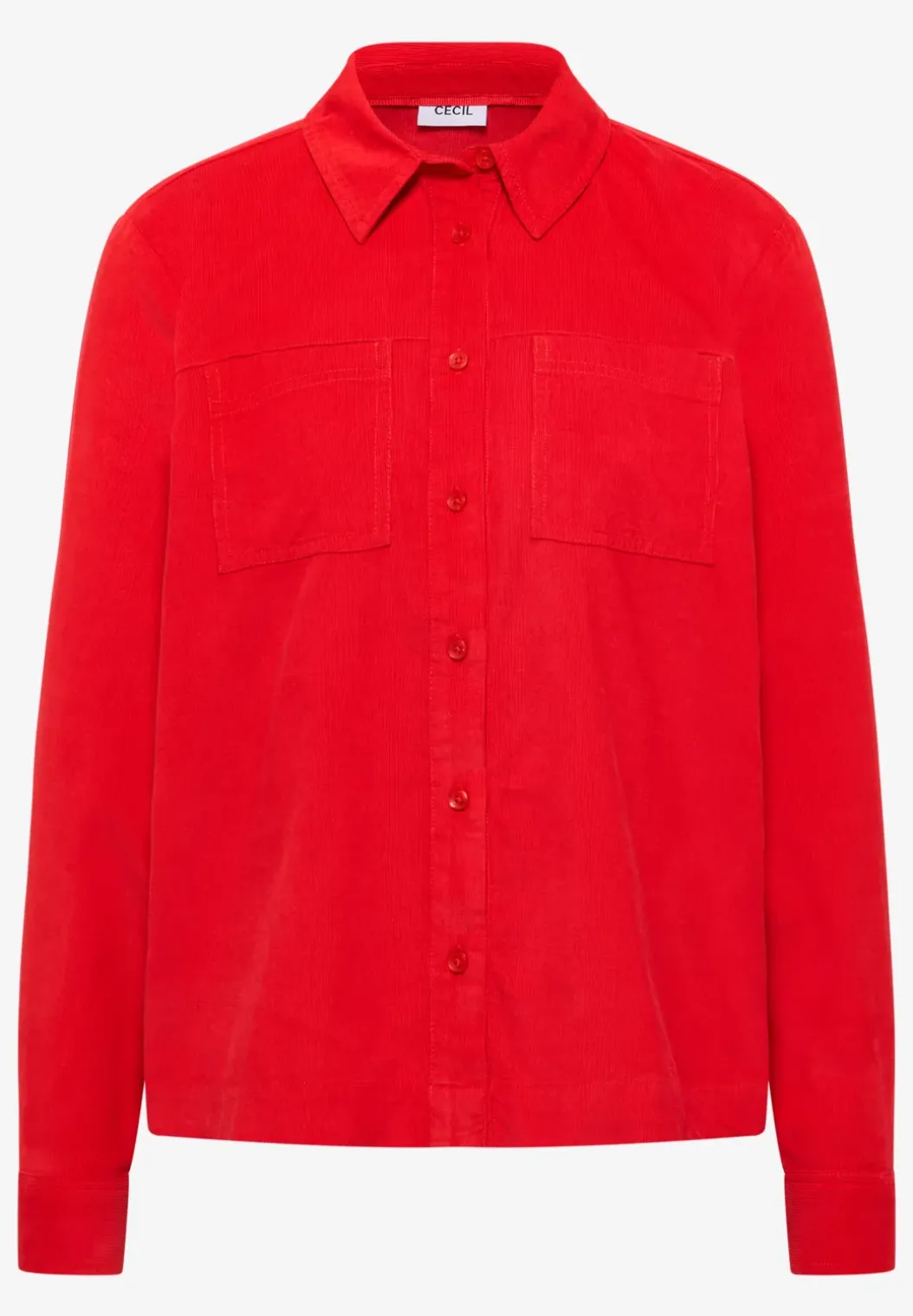 Corduroy overhemd blouse