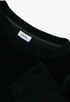 Corduroy overhemd in effen kleur