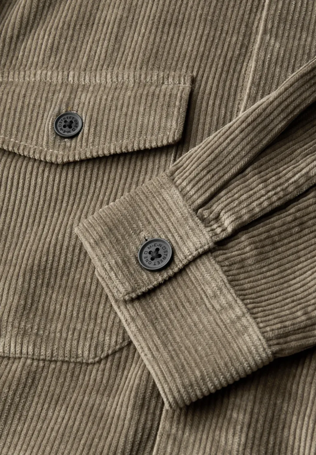 Corduroy overshirt
