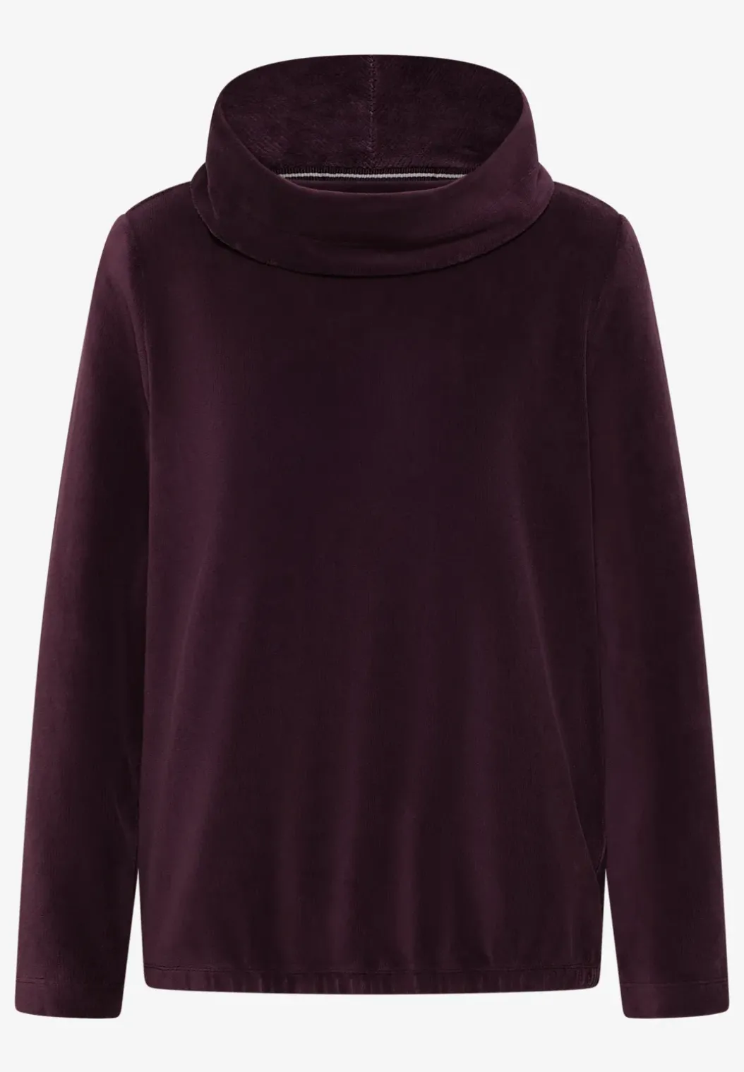 Corduroy shirt met grote kraag