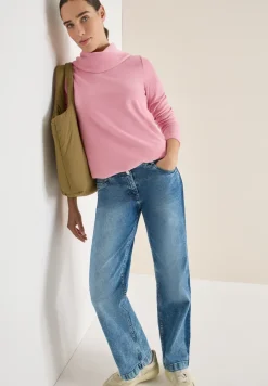 Corduroy shirt met grote kraag