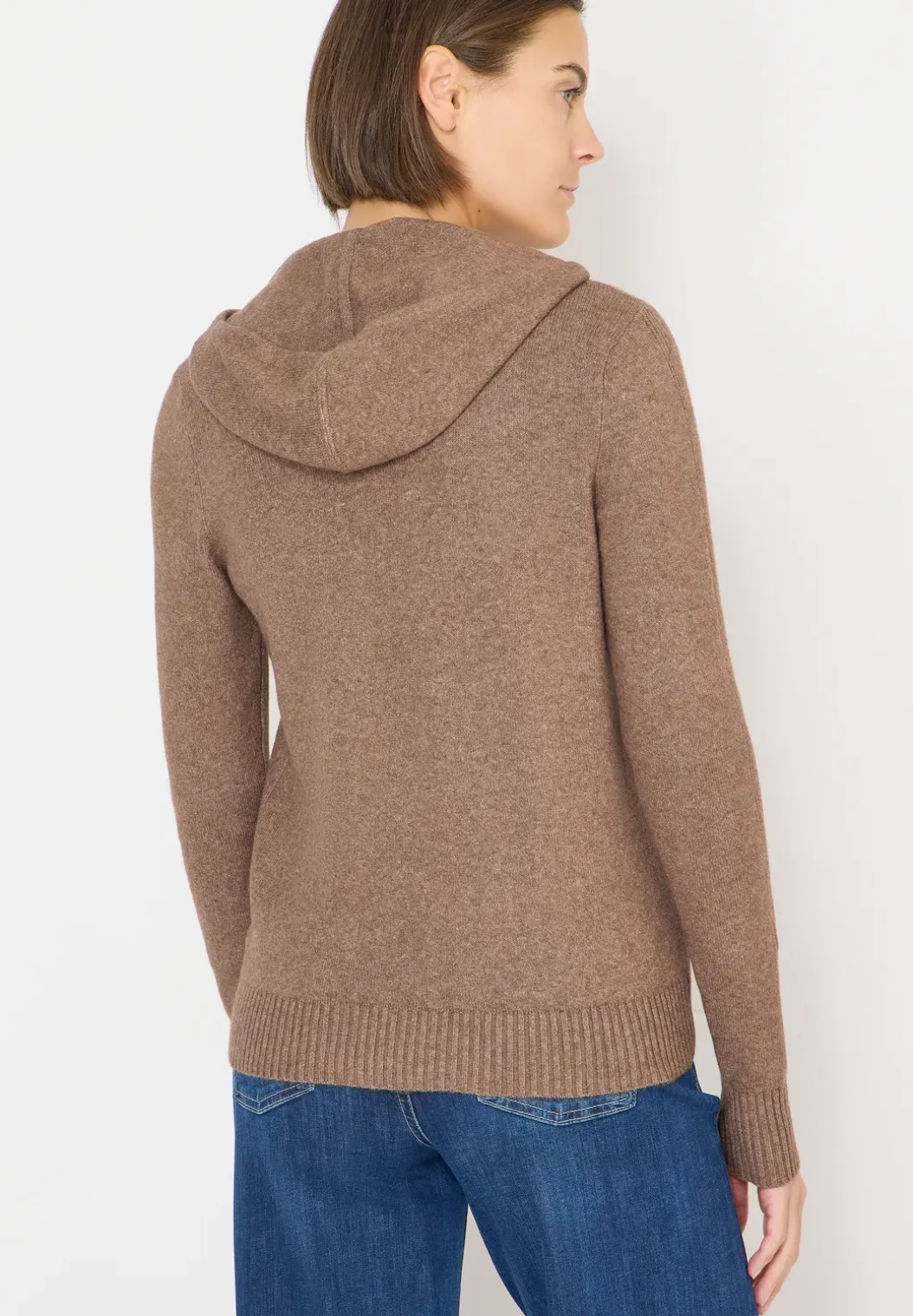 Cosy vest met capuchon