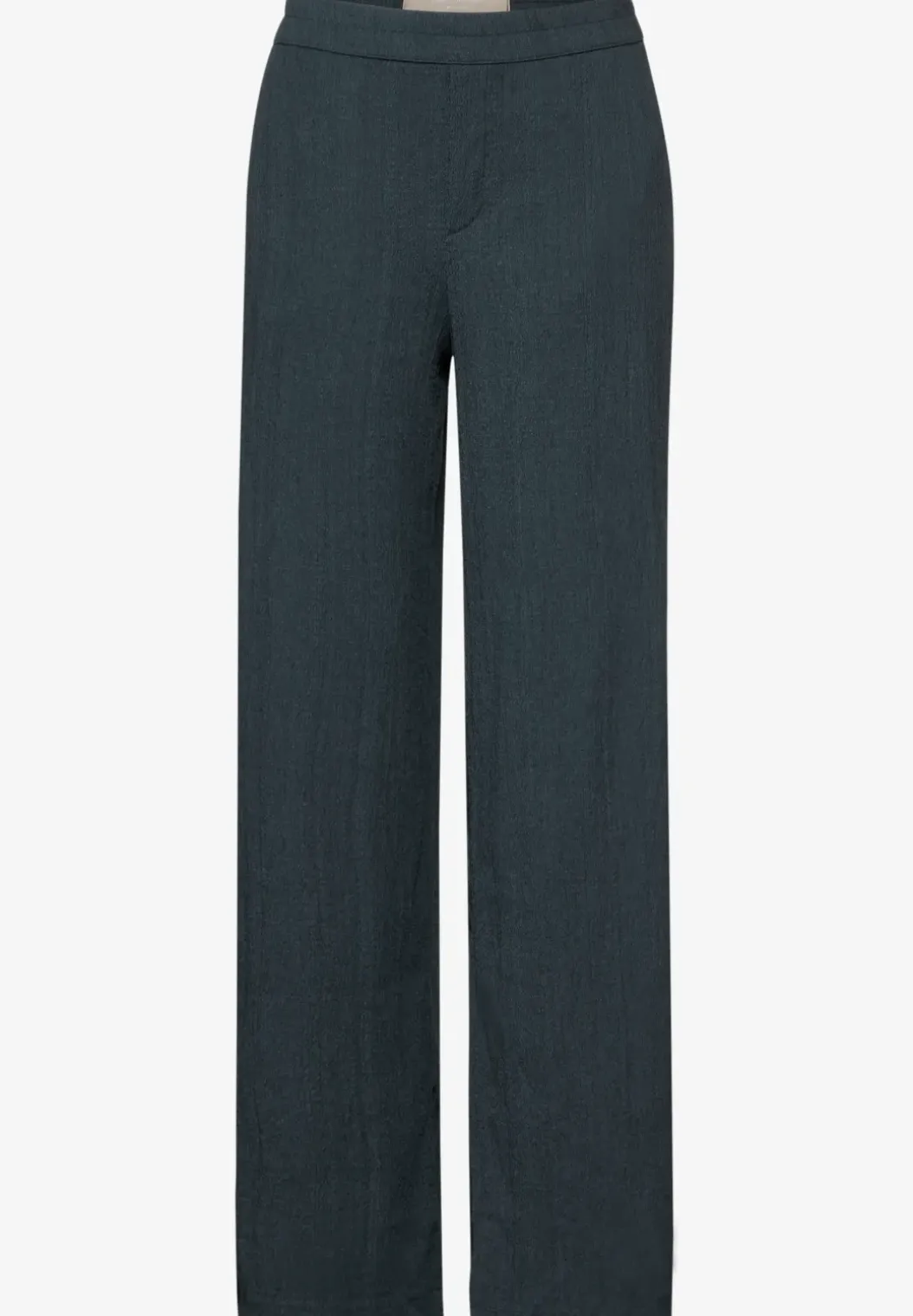 Crash broek met wijde pijpen