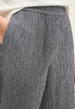 Crepe broek met rechte leg