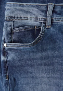 Cropped jeans met Wide Legs