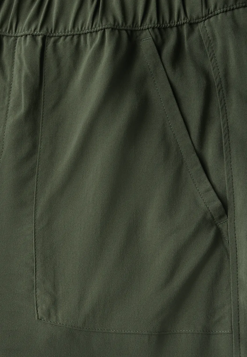 Culottes in effen kleur