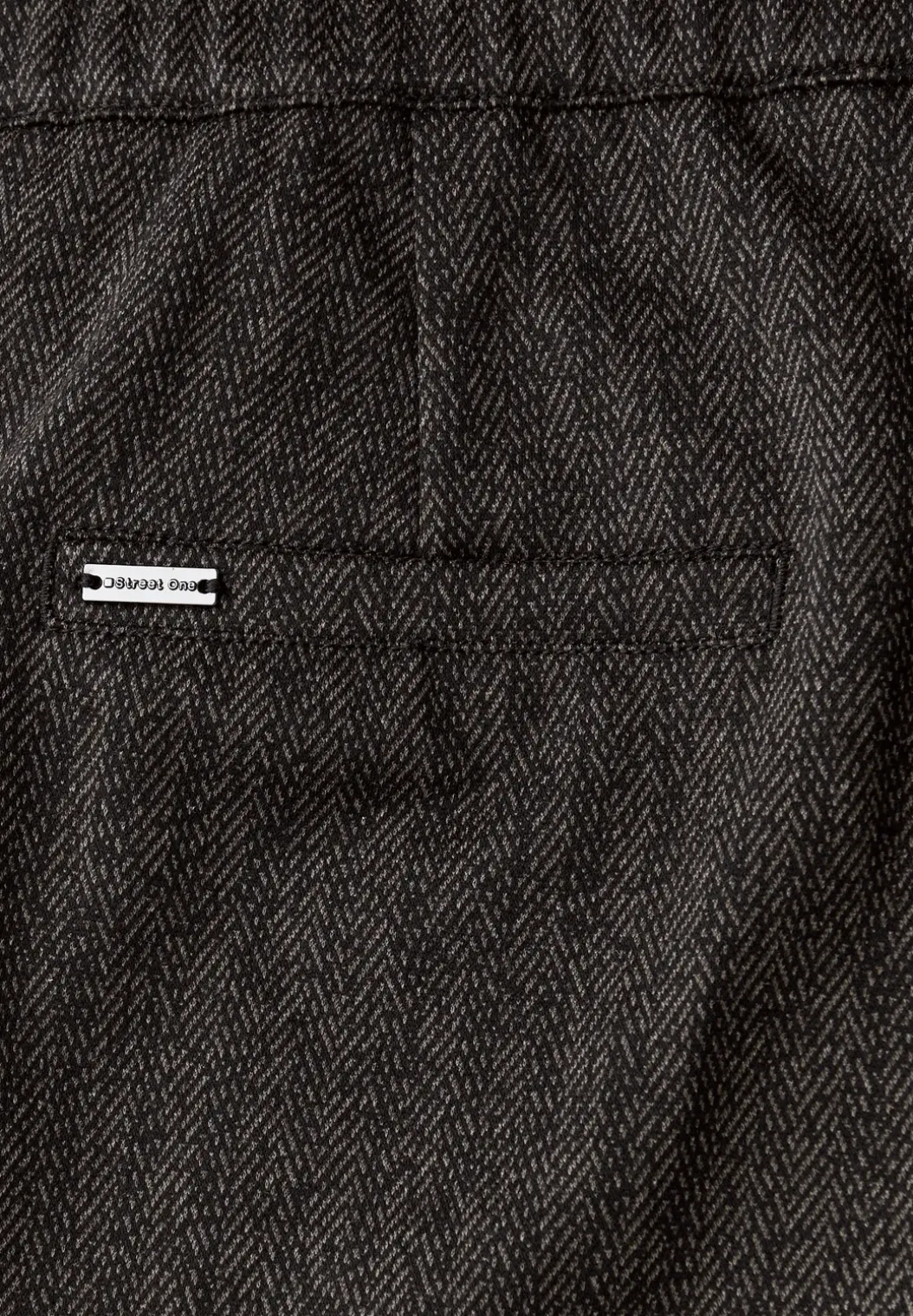 Culottes met visgraatmotief