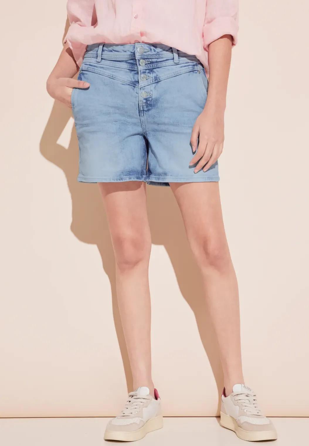 Denim bermuda