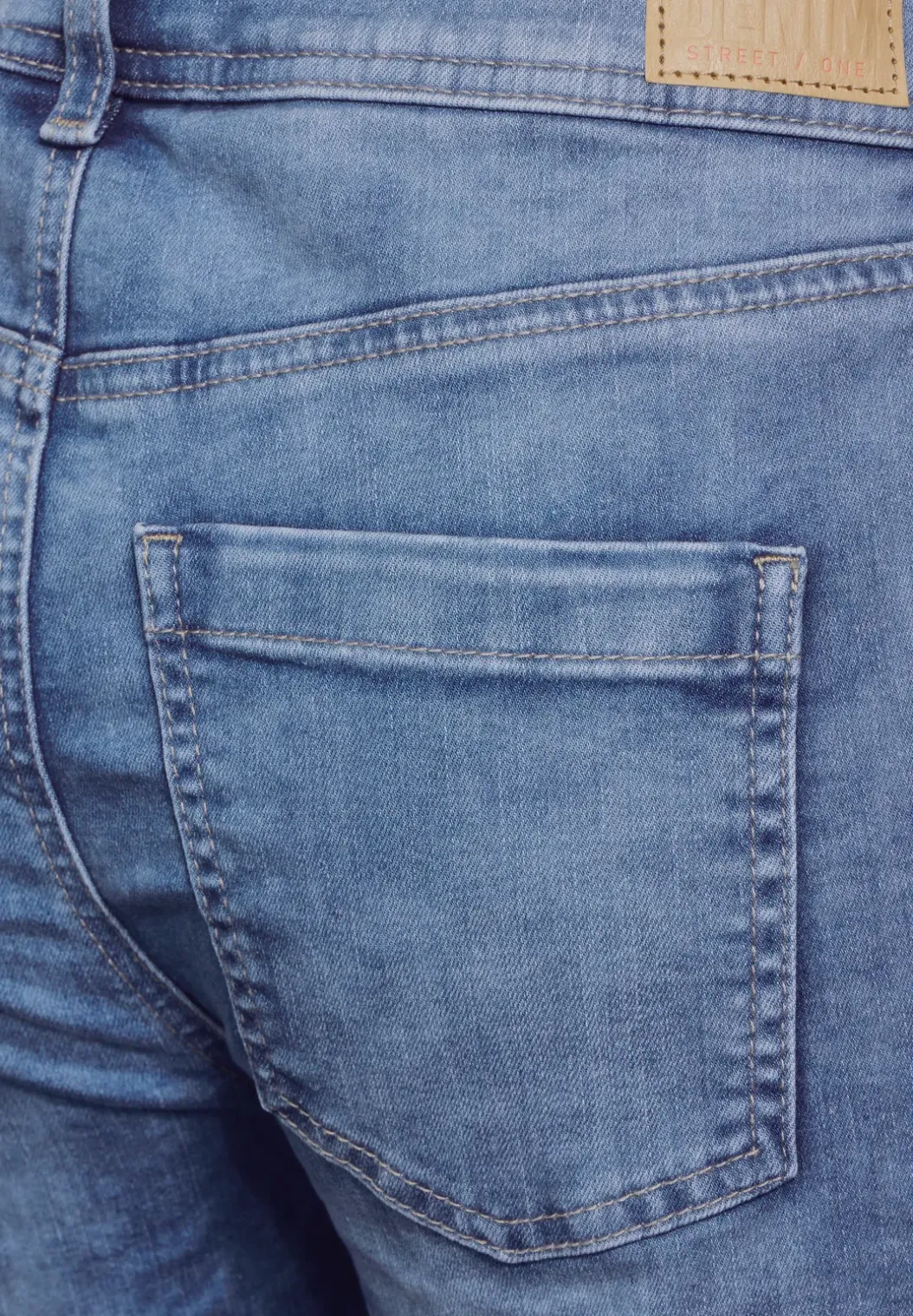Denim bermudashort