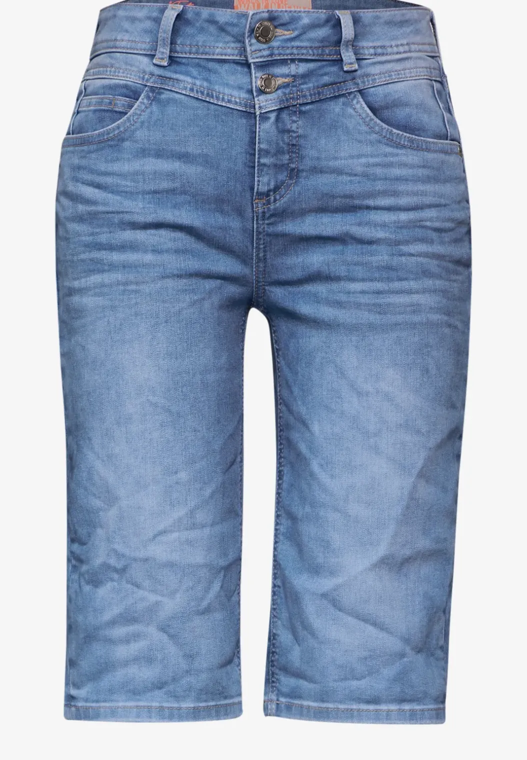 Denim bermudashort