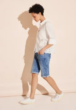 Denim bermudashort