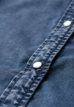 Denim blouse