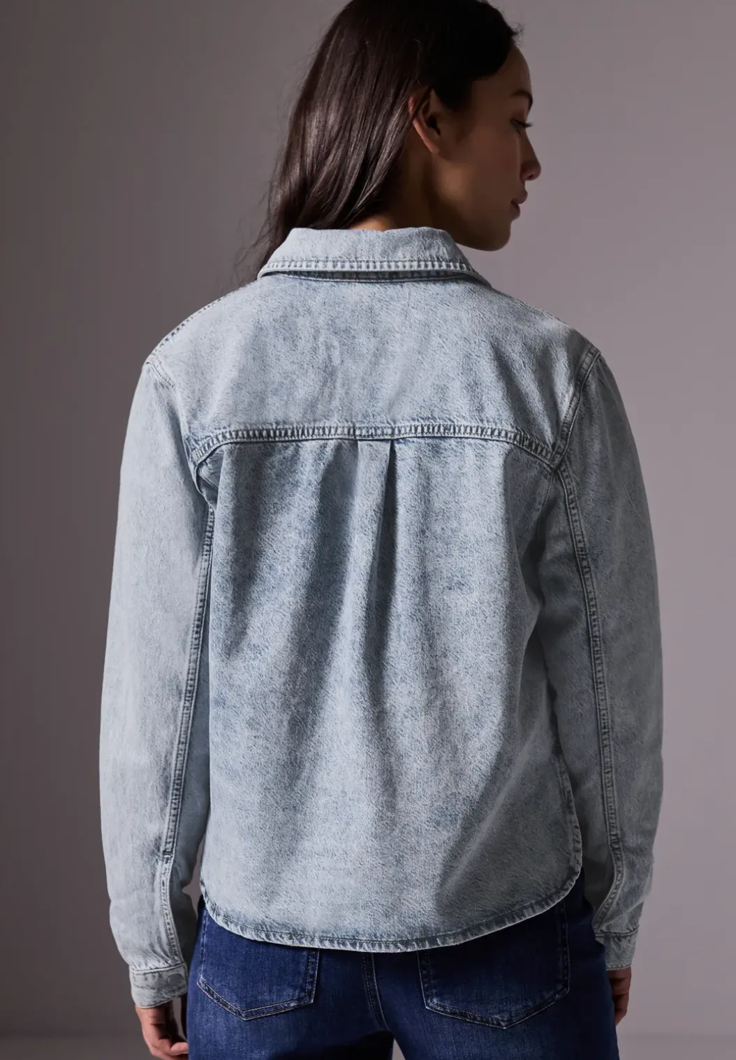 Denim overhemd
