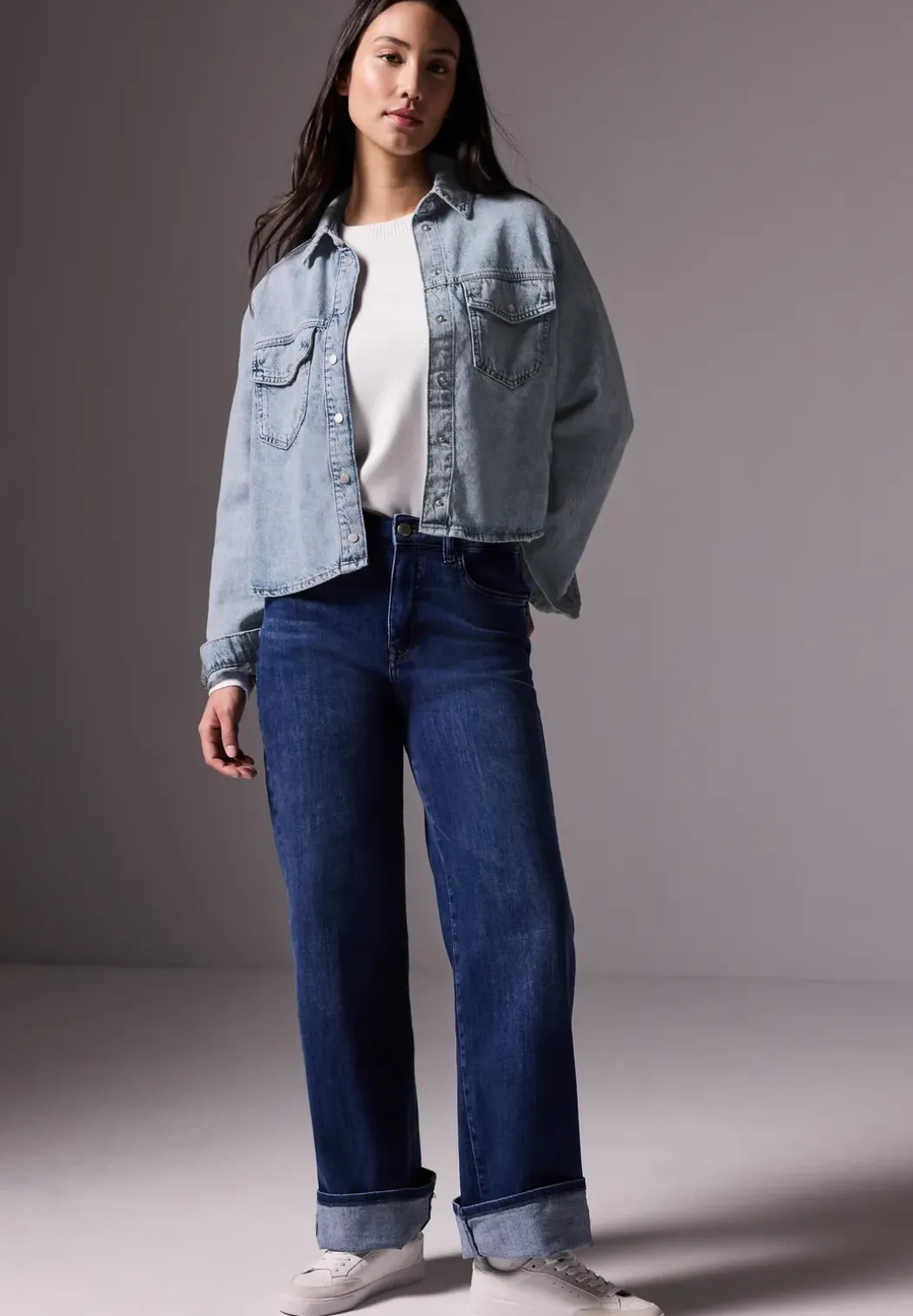 Denim overhemd