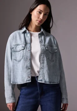 Denim overhemd
