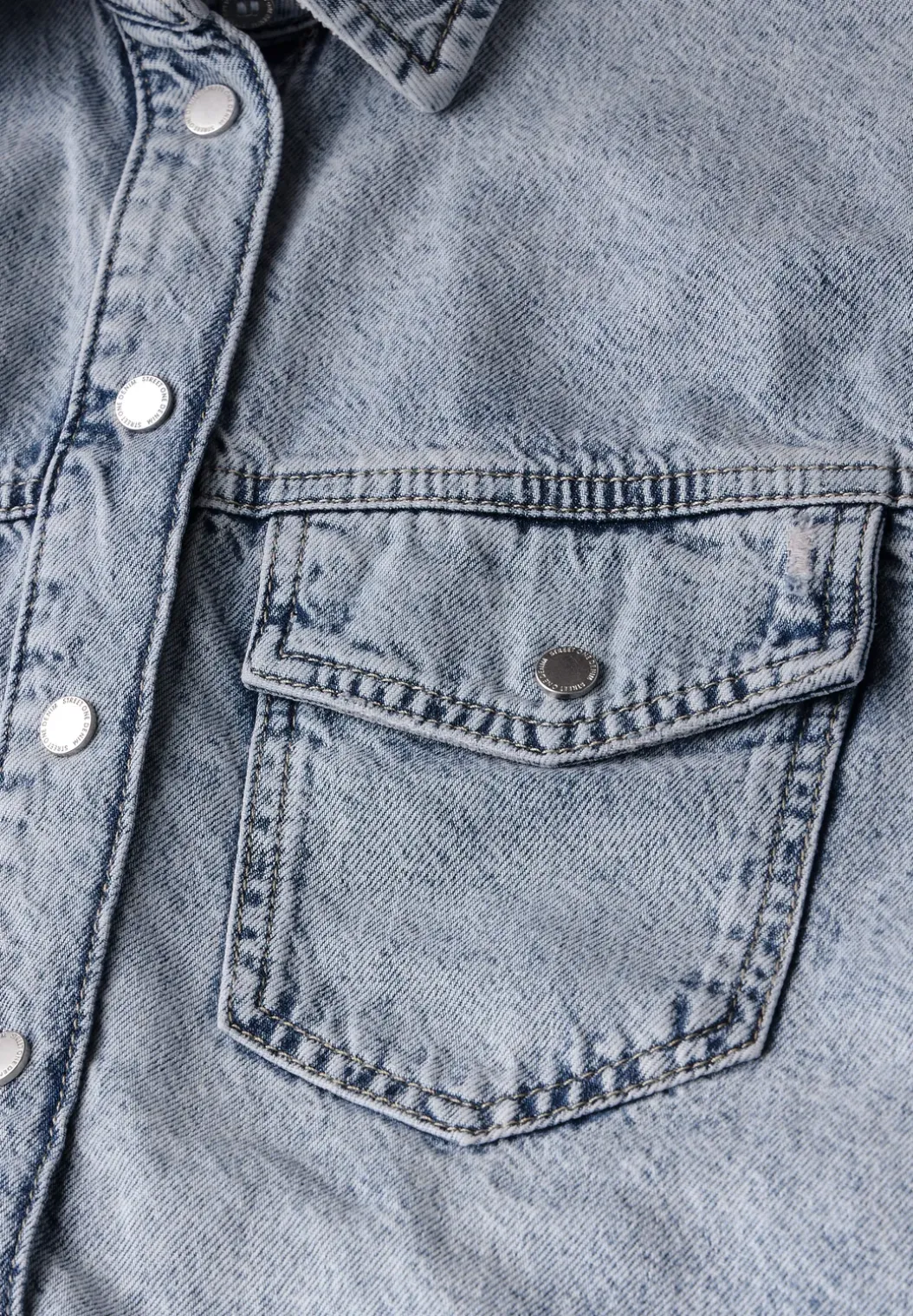 Denim overhemd
