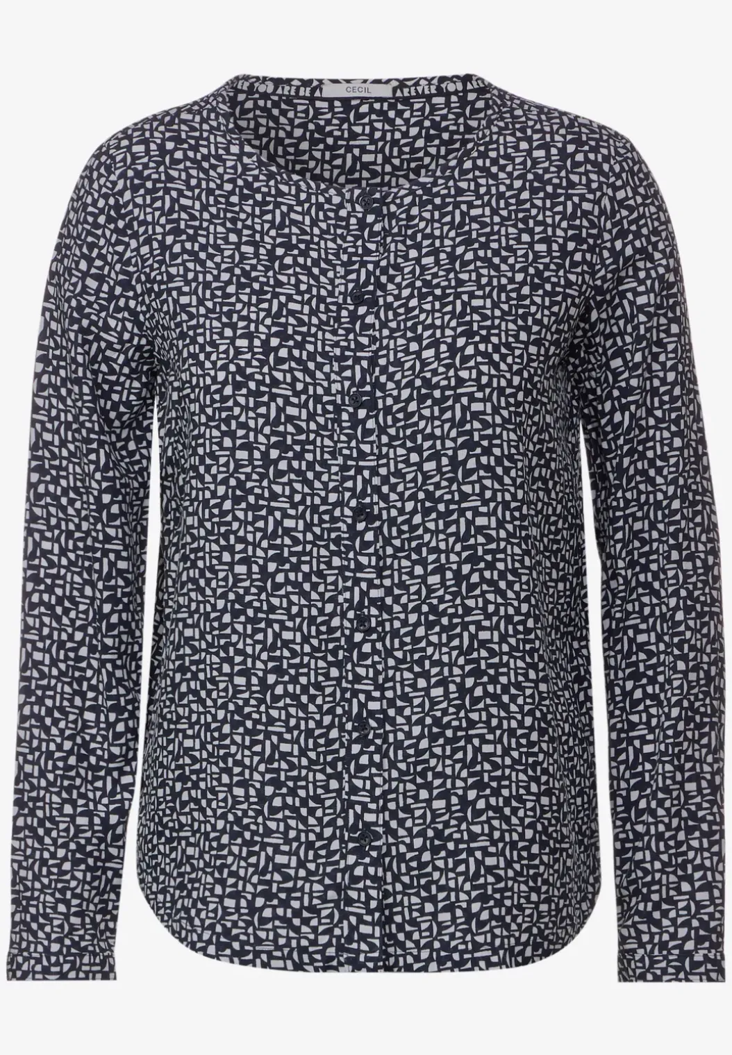Dobby viscose blouse