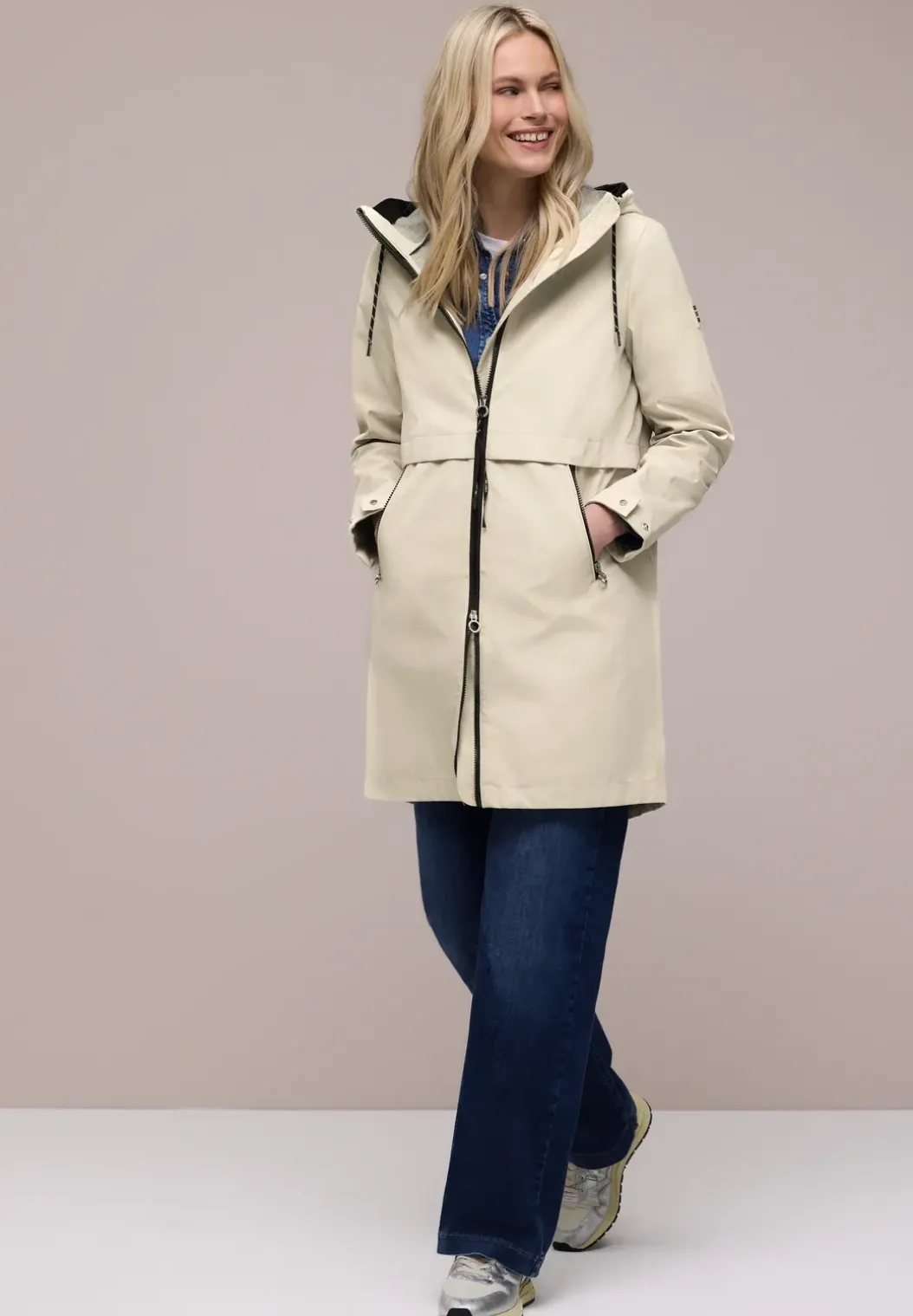 Doubleface parka