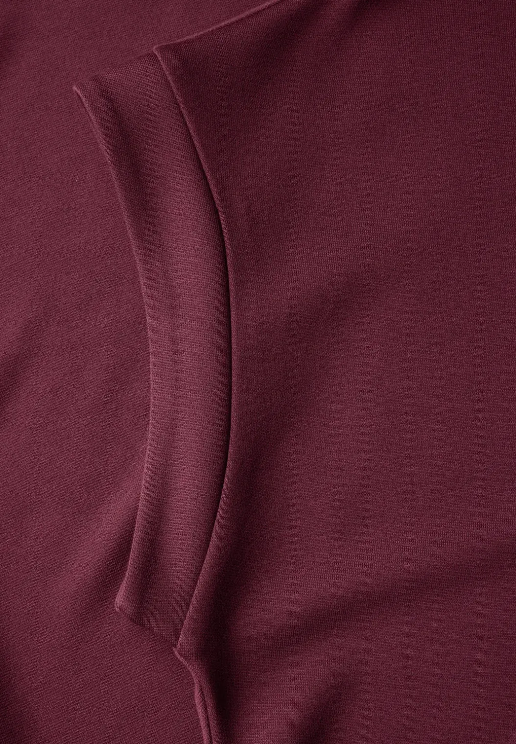 Effen jersey jurk