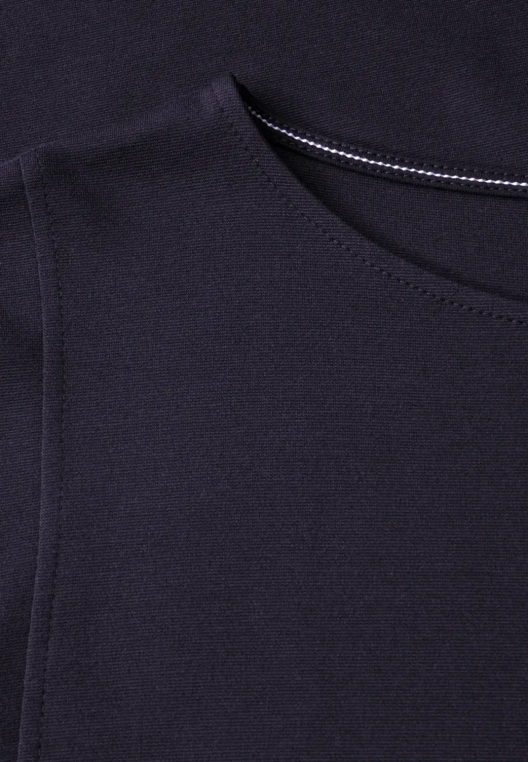 Effen jersey jurk