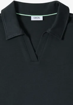 Effen polo met korte mouwen