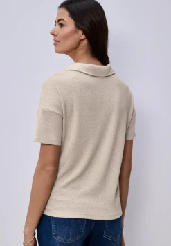 Effen polo met korte mouwen