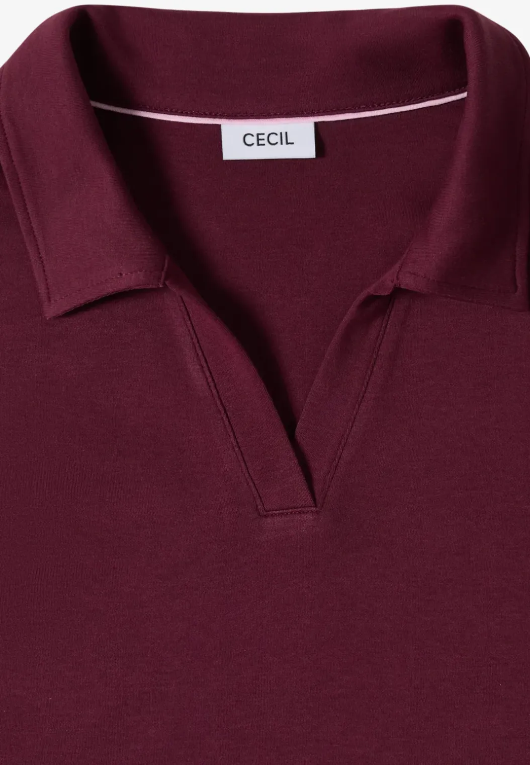 Effen poloshirt met korte mouwen
