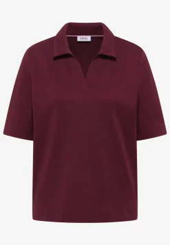 Effen poloshirt met korte mouwen
