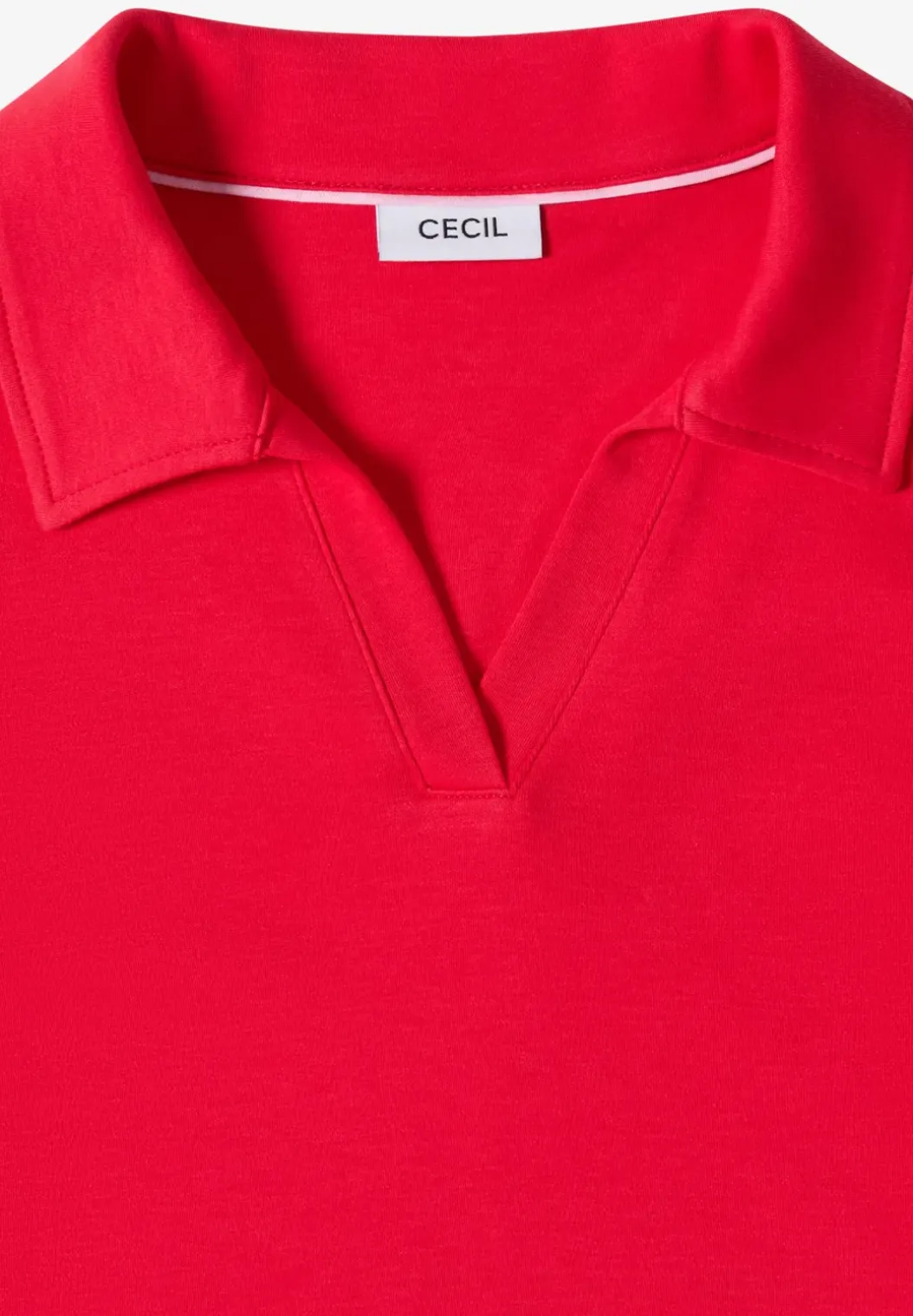 Effen poloshirt met korte mouwen