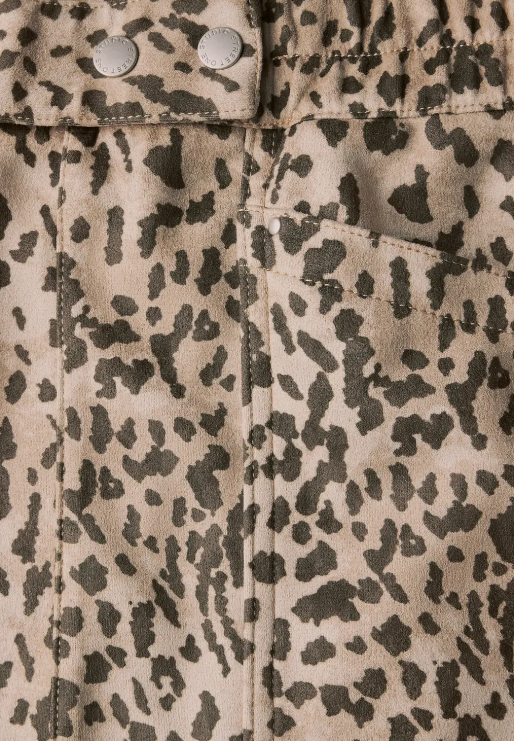 Fluwelen paperbag rok