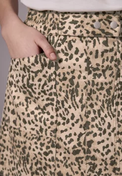 Fluwelen paperbag rok