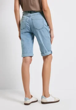 Gebleekte bermudajeans