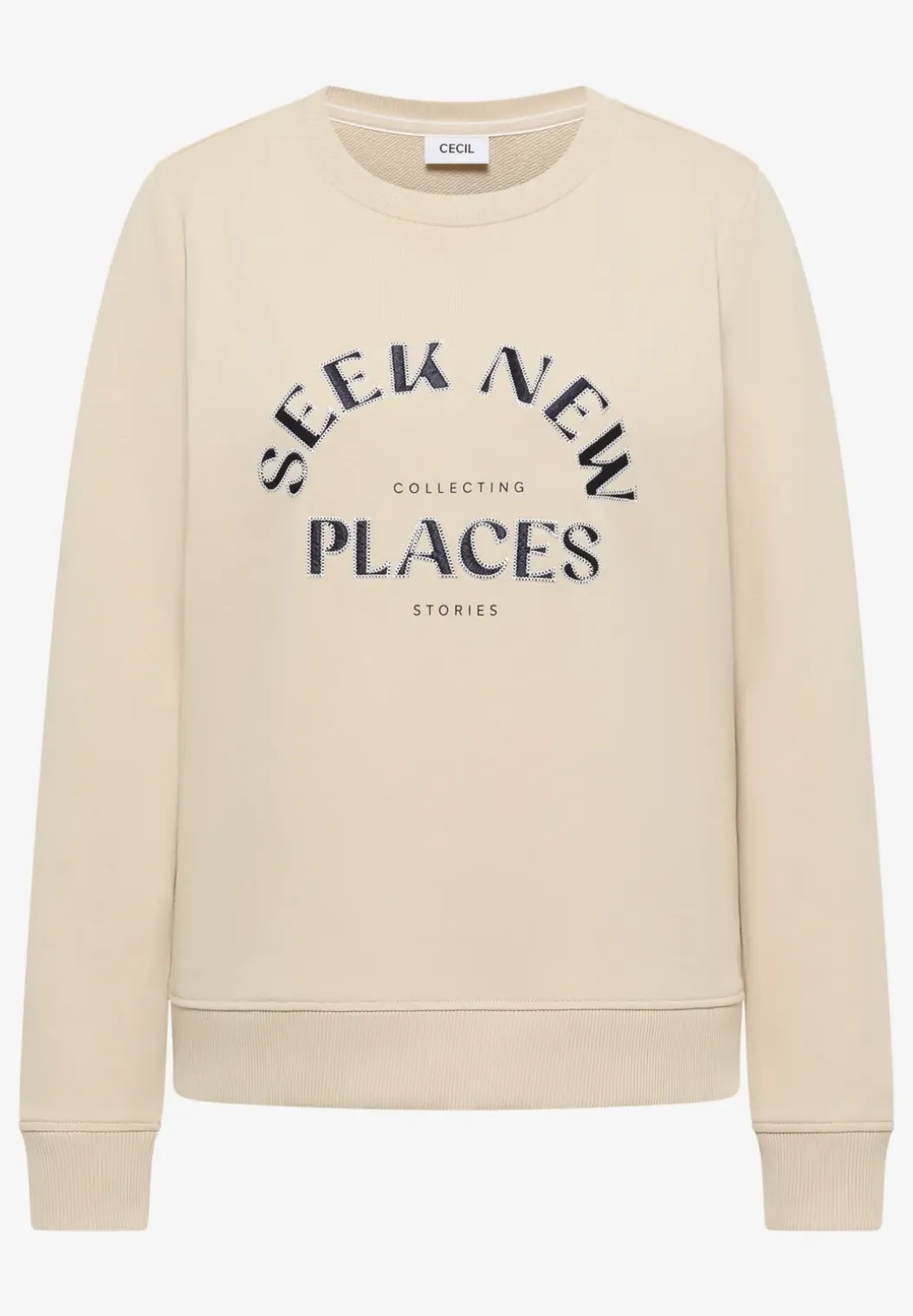 Geborduurd sweatshirt