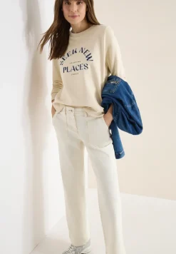 Geborduurd sweatshirt
