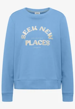 Geborduurd sweatshirt