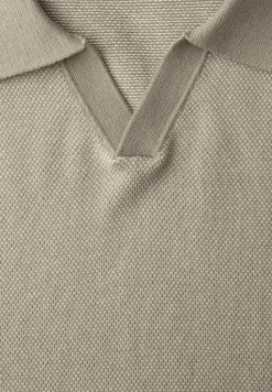Gebreid poloshirt