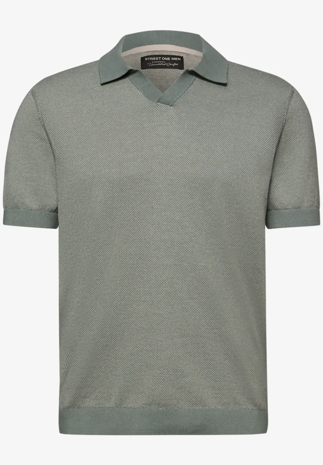 Gebreid poloshirt