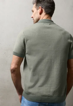 Gebreid poloshirt