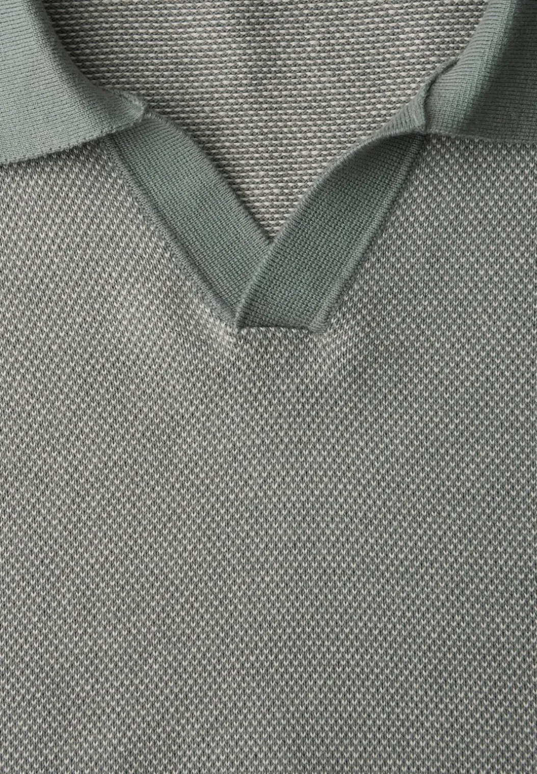 Gebreid poloshirt