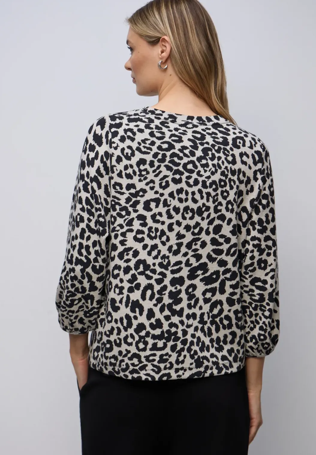 Gedessineerd jacquard shirt