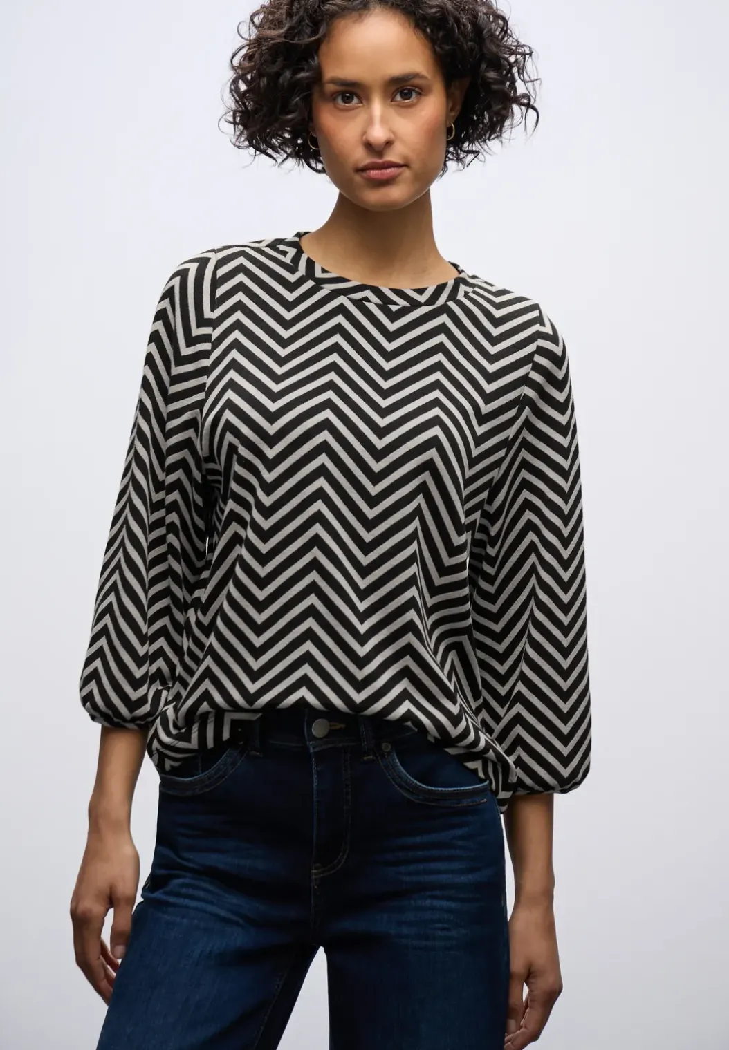 Gedessineerd jacquard shirt