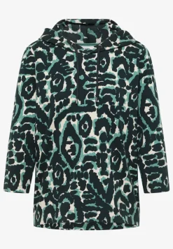 Gedessineerd shirt met capuchon