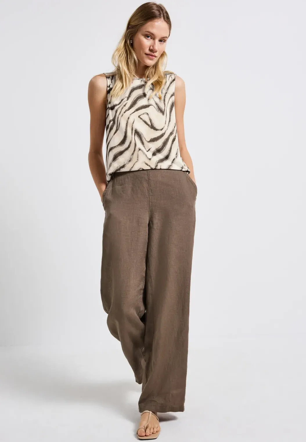 Gedessineerde basic top