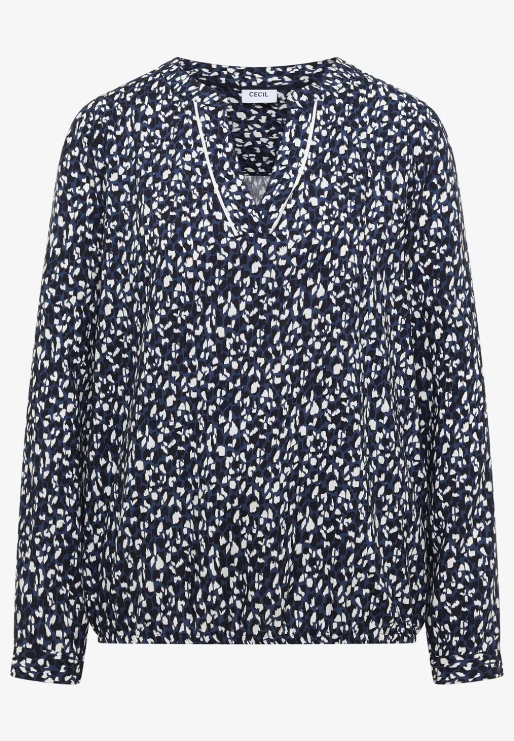 Gedessineerde blouse