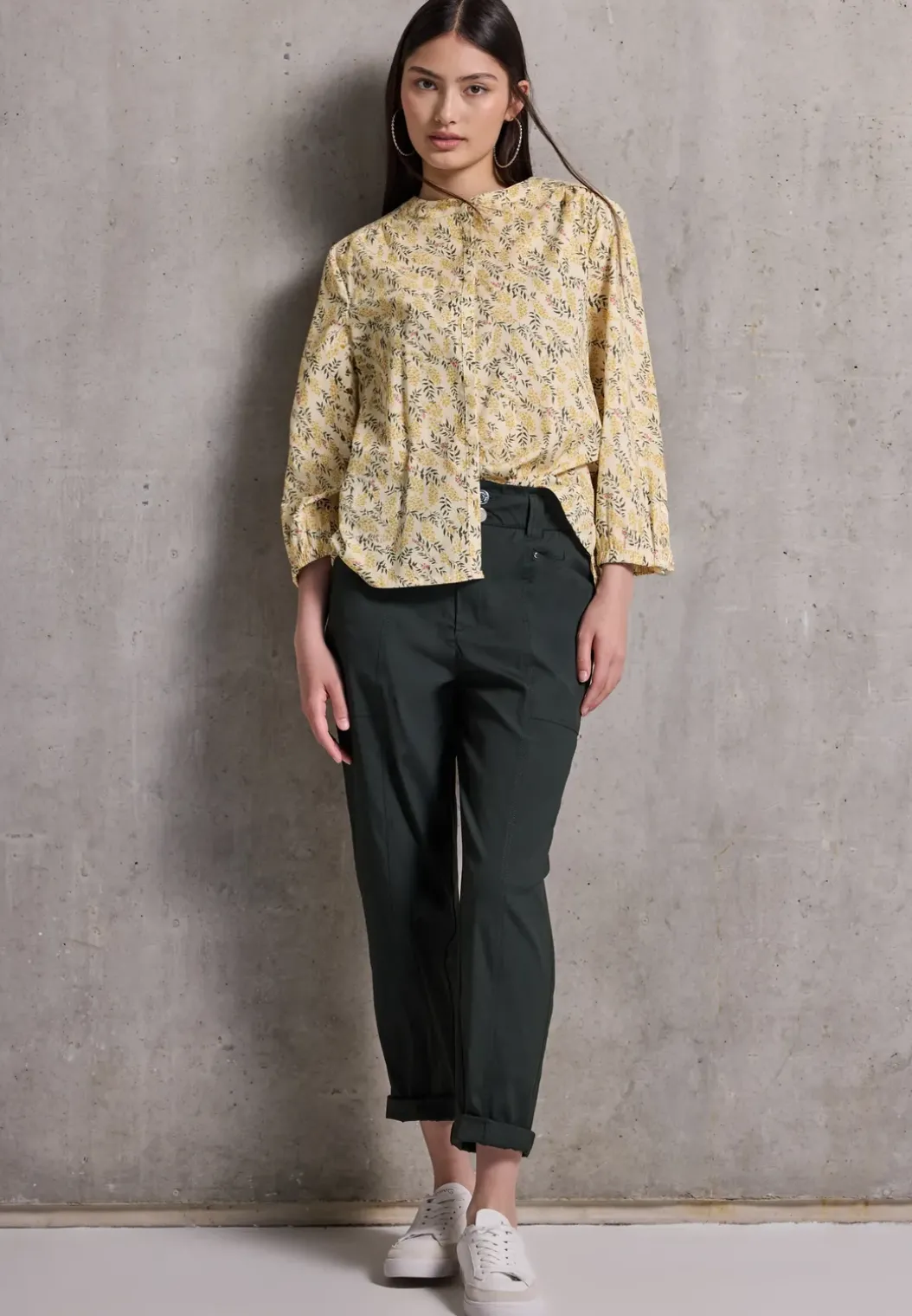 Gedessineerde blouse