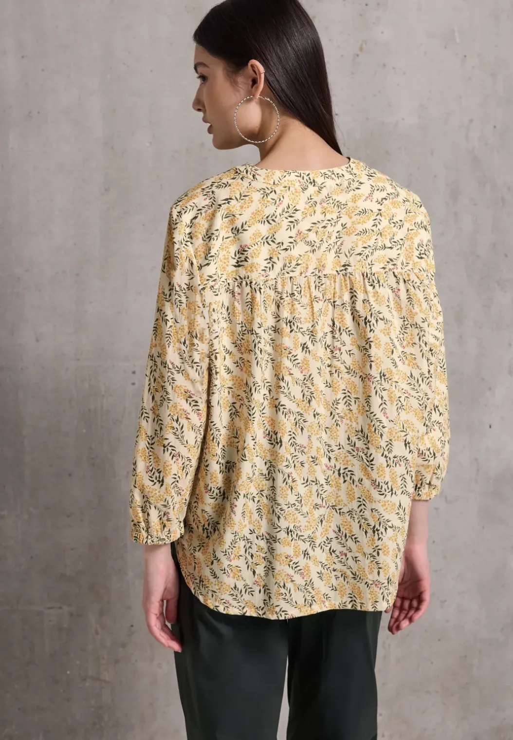 Gedessineerde blouse