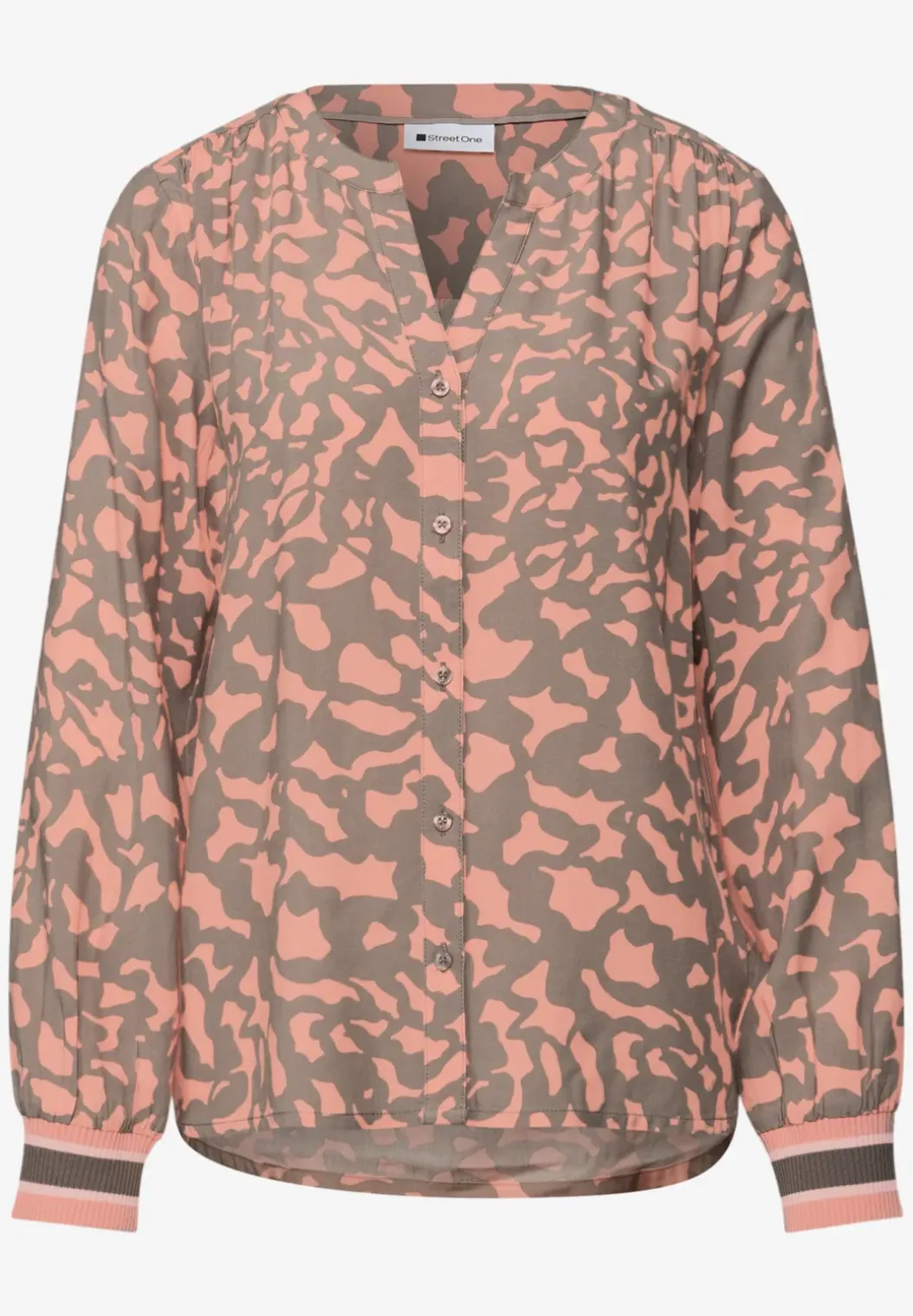 Gedessineerde blouse