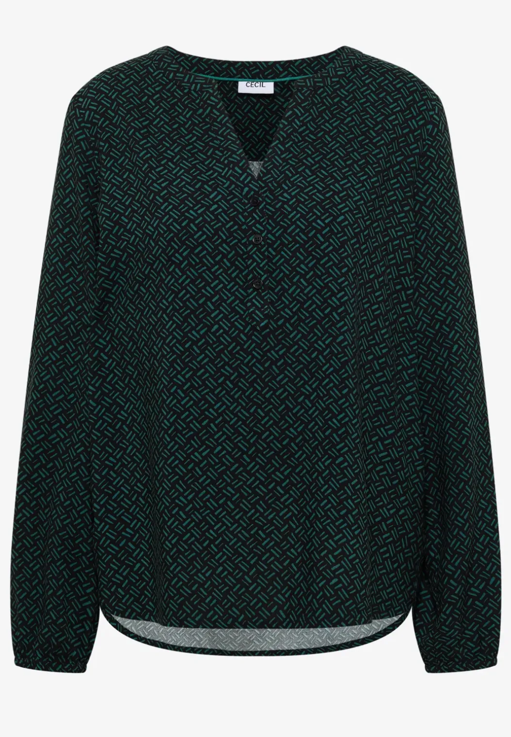 Gedessineerde blouse