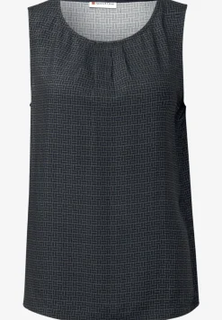 Gedessineerde blouse top