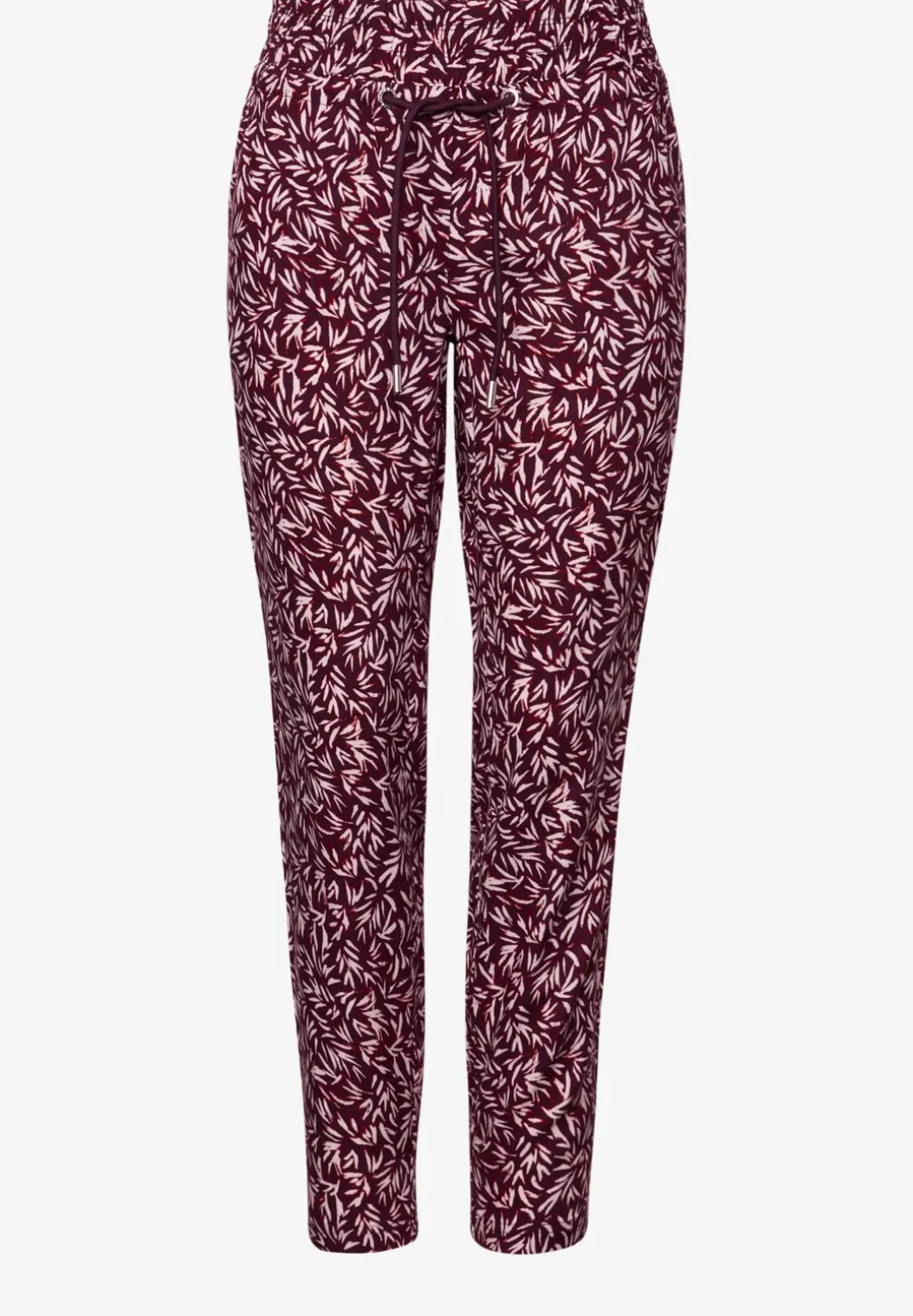 Gedessineerde Loose Fit broek